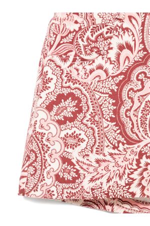 multicolor cotton shorts ETRO KIDS | GX6A59D0127416RS